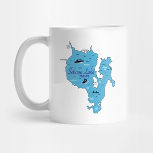 Sebago Lake Maine Mug